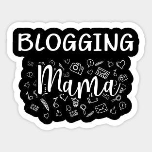 Blogging Mama Sticker